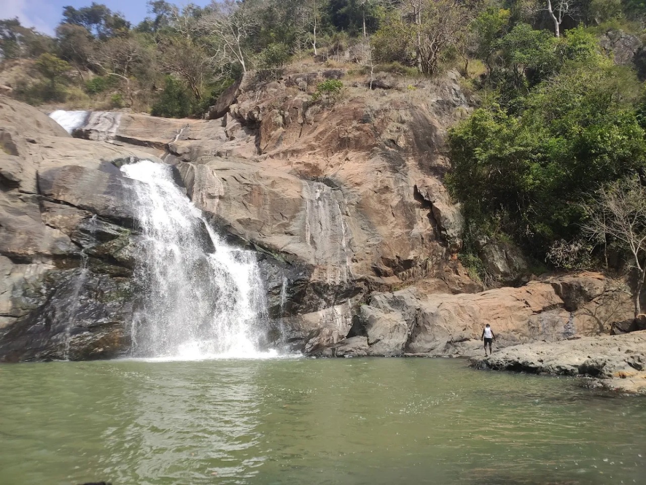 Kaviyam water falls  - Gomukhi forest range, Kallakurichi - 1 - Tamil Nadu - Tnfdsutrula